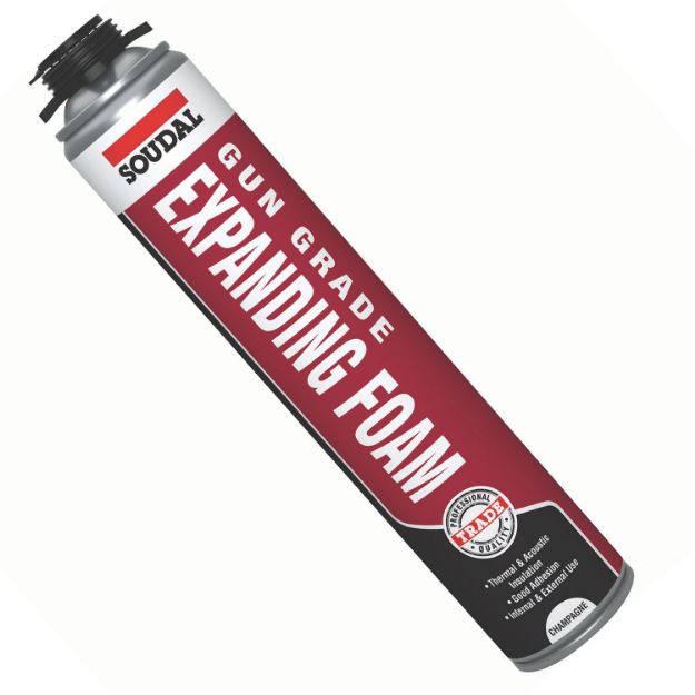 Picture of Soudal Gun Grade Expanding Foam 700ml Quick Setting P.U Foam