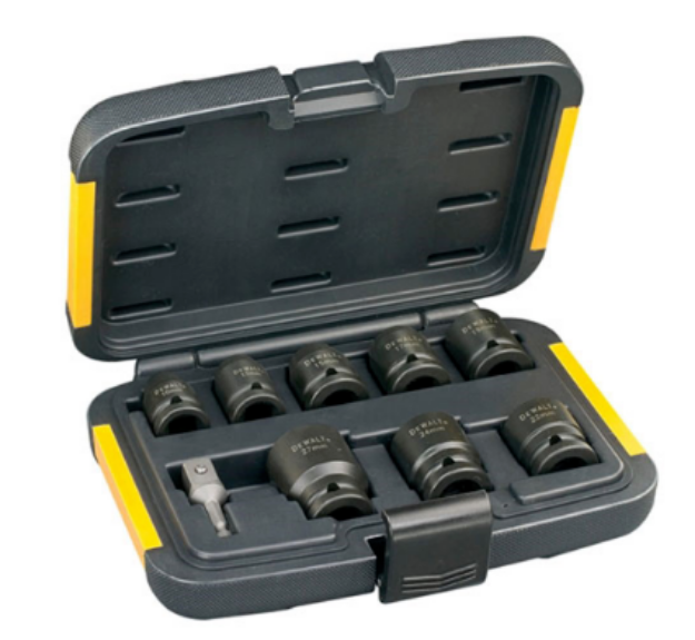 Picture of Dewalt DT7507 9pc 1/2 Impact Socket Set In Box