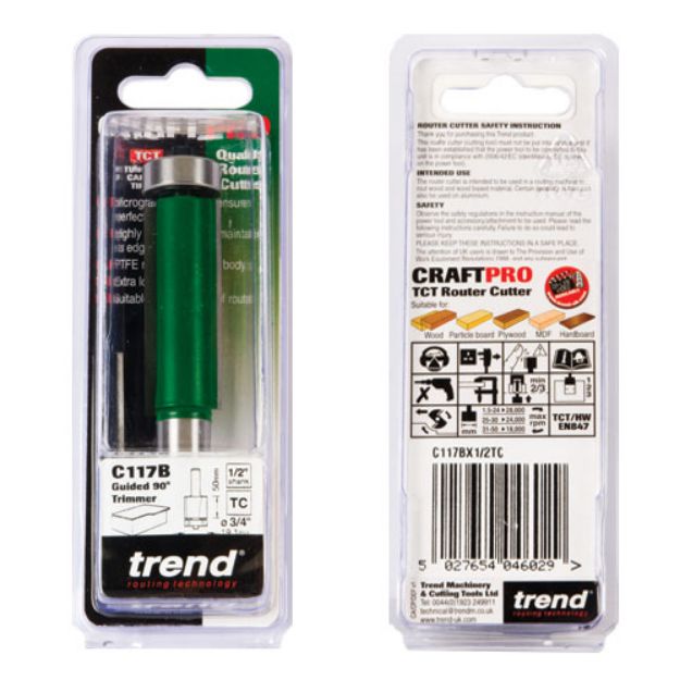 Picture of Trend Guided trimmer 19.1mm diameter