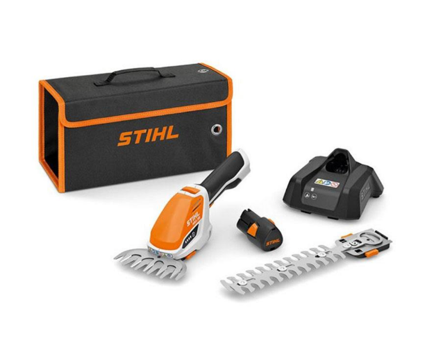 Picture of STIHL HSA26 Cordless Garden Shears, 1 x AS 2 Li-Ion Battery and Charger HA030113513 