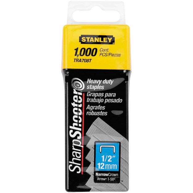 Picture of STANLEY TRA708T H/D 12mm STAPLES 1000pc