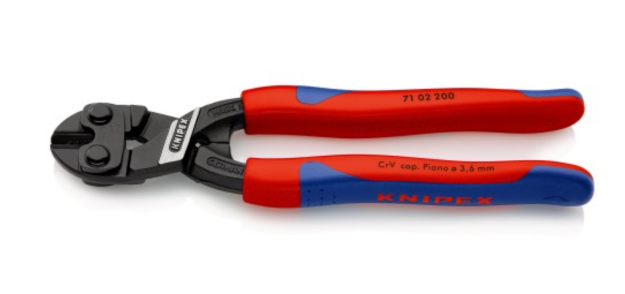 Picture of Knipex Bolt cutter mini with mult component handle 200mm 71 02 200 (EPT Annual Christmas Sale Special Offer Price)