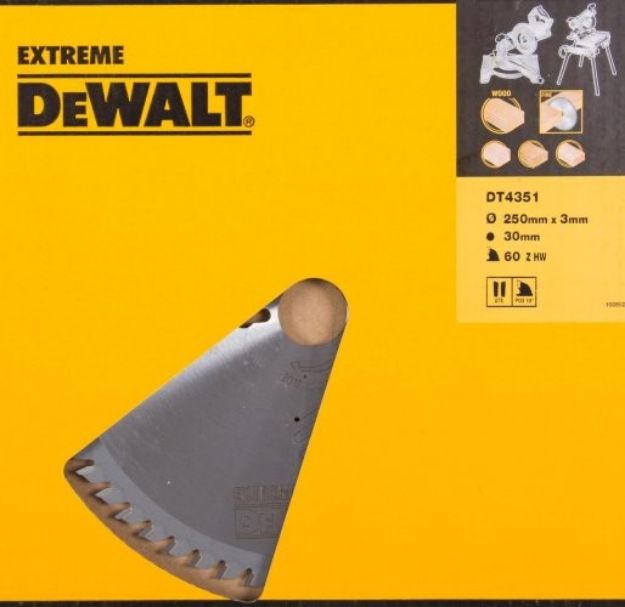 Picture of DEWALT DT4351 250x30mm Z-60 TCT BLADE