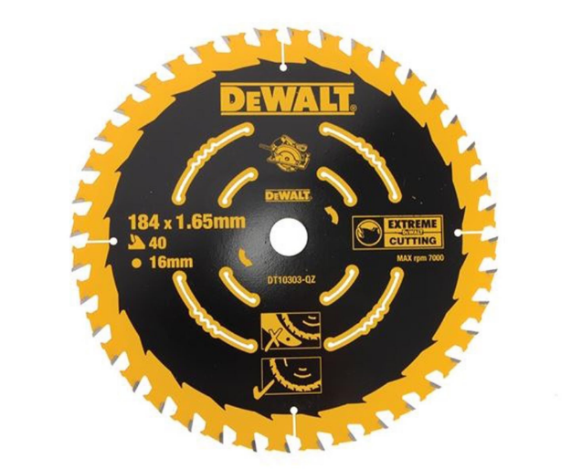 Picture of DEWALT DT10303 184x16mm Z-40 TCT BLADE