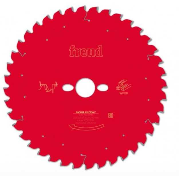 Picture of Freud F03FS09754 250mm x 30mm x 60T Wood Mitre Saw Blade