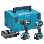 Picture of Makita DLX2180TJ Makita 18v Li-ion 5.0Ah Brushless 2 Piece Kit