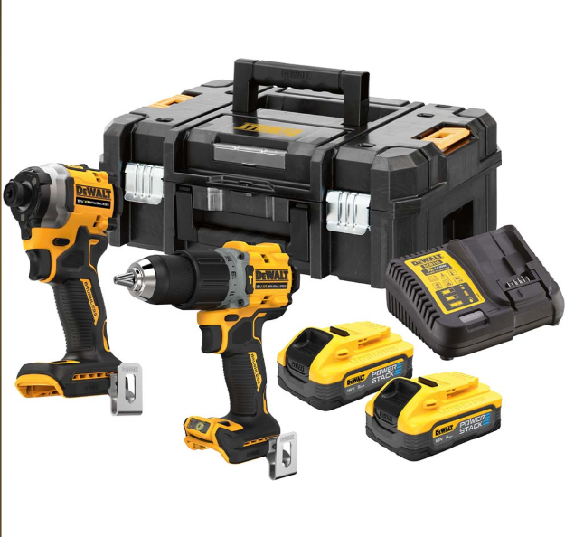 EPT Ireland. Dewalt DCK2050H2T GB 18v XR G3 Compact Brushless Twin Kit