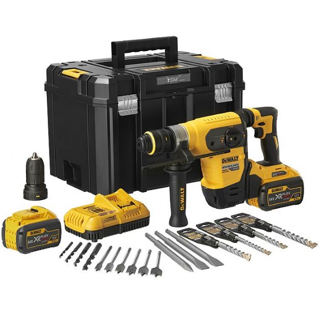 EPT. Dewalt DCH417X2 54V XR 32mm 4kg Flexvolt SDS Plus Multi Drill