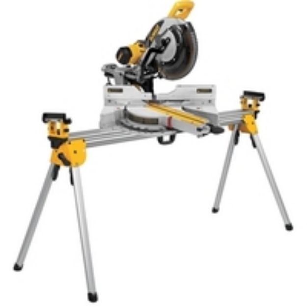 Picture of DEWALT DWS780 110V 305mm 12'' COMPOUND MITRE SAW 3800rpm, 1675W C/W DE7023 Legstand