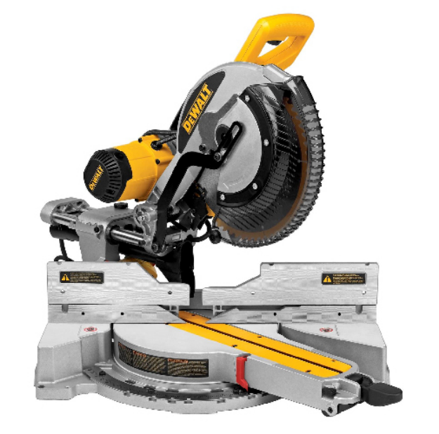 Picture of Dewalt DWS780 220v 1675w 12'' 305mm Double Bevel Sliding Compound Mitre Saw 3800rpm Cutting Capacity 303x100mm *Saw Only* 