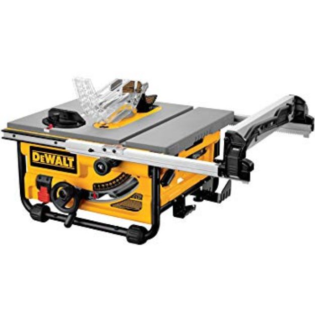 Picture of Dewalt DWE7485 110v 81/2'' 210mm Compact Portable Table Saw 5800rpm Cutting Depth 65mm @ 90° 45mm @ 45° Cutting Width Right 622mm Left 318mm 22kg **Saw Only (EPT Annual Christmas Sale Special Offer Price)