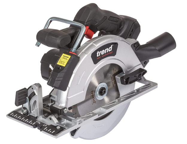 Picture of Trend T18S/CS165B 18V 165mm Brushless Circular Saw C/W 5AH BATTERY AND 6A FAST CHARGER + FREE RANDOM ORBITAL SANDER (EPT Annual Christmas Sale Special Offer Price)