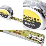 Picture of STANLEY POWER LOCK 5M/16&#039; X 3/4&#039;&#039; BLADE MEASURING TAPE 0-33-553