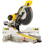 Picture of DEWALT DWS780 110V 305mm 12'' COMPOUND MITRE SAW 3800rpm, 1675W C/W DE7023 Legstand