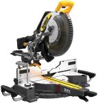 Picture of Dewalt DCS781X2 54V XR Flexvolt 12'' 305mm Mitre Saw C/W 2 x 9.0Ah Flexvolt Li-ion Batteries & Charger  + Claim free 9AH XR FLEXVOLT Battery