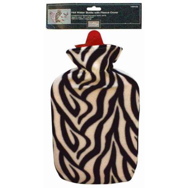 Picture of FLEECE COVER HOT WATER BOTTLE    