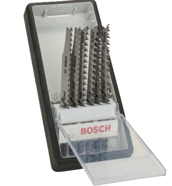 Picture of Bosch RobustLine Jigsaw Blade Set 6 pcs Wood Expert T   2607010572