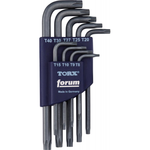 Picture of FORUM 9PC TX8-TX40 TORX KEY SET    