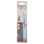 Picture of Bosch S922EF 5pc Reciprocating/Sabre Saw Blade 6" (150mm) 18TPI for Metal 2608656015    