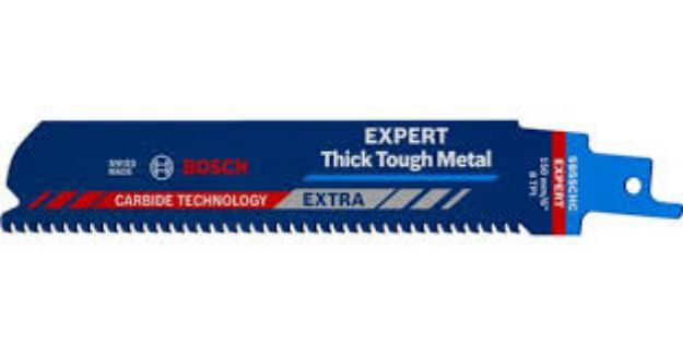 Picture of BOSCH S1155CHM CARBIDE ENDURANCE HEAVY METAL SABRE SAW BLADE 2608653182   