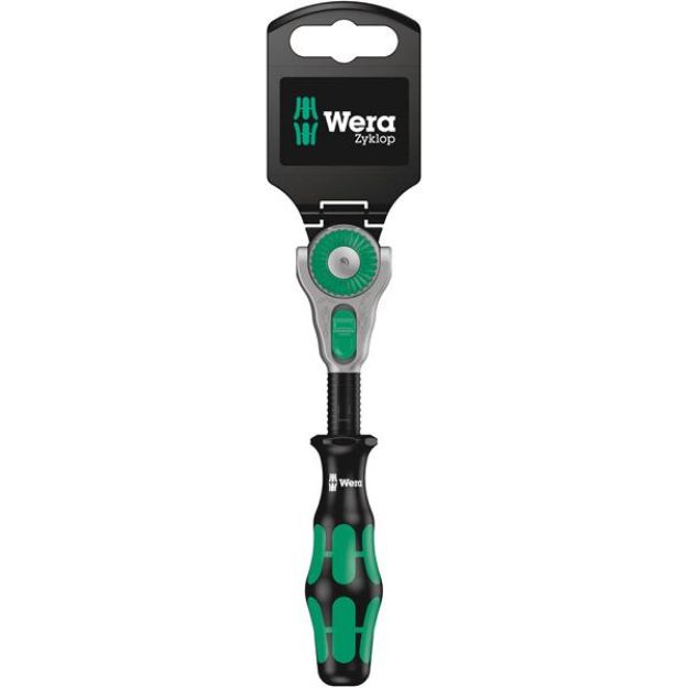 Picture of WERA 8000 SB RATCHET DRIVE/152MM ZYKLOP CARDED