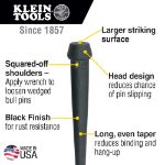 Picture of KLEIN 10'' 3256 BULL PIN BROAD HEAD     