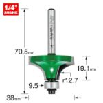 Picture of Trend Rounding over 12.7mm radius x 19.1mm cut