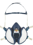 Picture of 3M 4277+ DISPOSABLE HALF RESPIRATOR MASK FOR DUST, FUMES, ORGANIC VAPOURS & ACID GASES 