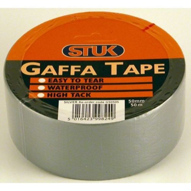 Picture of Roll 2" Gaffa Tape Silver 50mm x 50mm