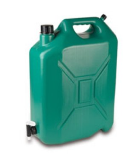 Picture of 20Ltr PLASTIC JERRY CAN C/W TAP     