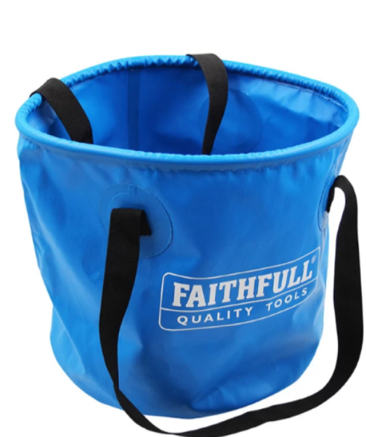 Picture of Faithfull FAI12LBUCKET Waterproof Collapsible Bucket - 12L