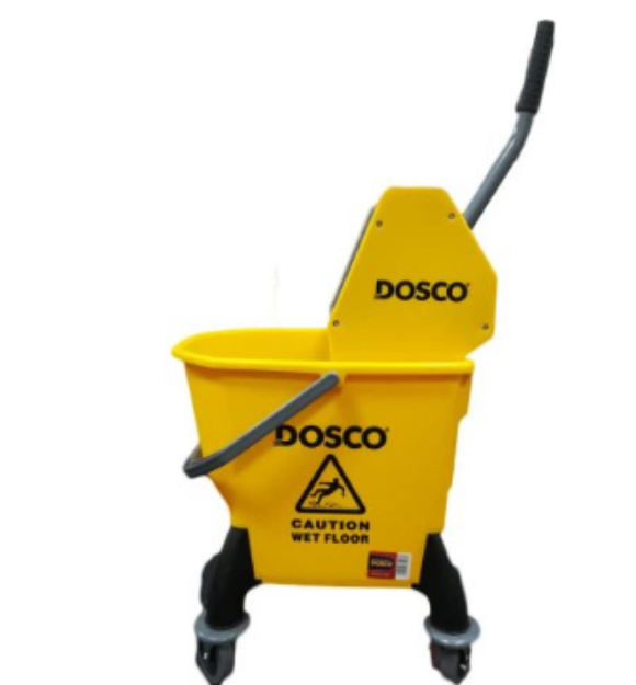 Picture of DOSCO 65408 YELLOW 26 LTR KENTUCKY MOP BUCKET 