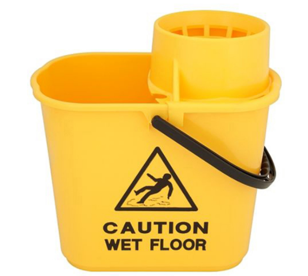 Picture of DOSCO 65412 HEAVY DUTY MOP BUCKET - YELLLOW