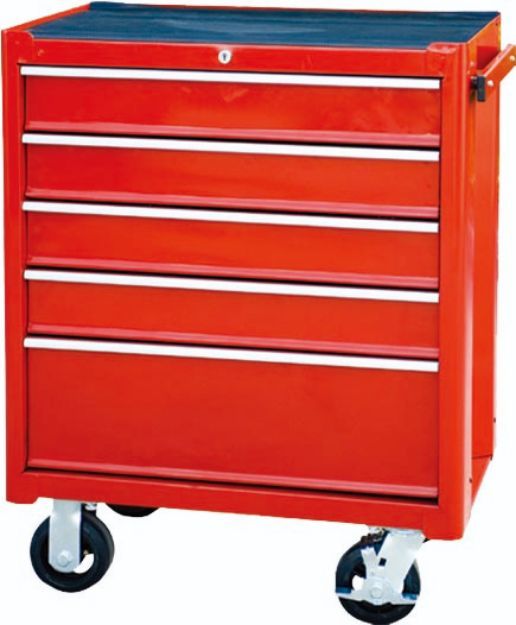 Picture of Toolchest TBR4605E-X Cabinet 5X Ball Bearing Sliding Drawers W/ Castors (688X435X885mm) 62kg    (Ploughing Special Offer Price)