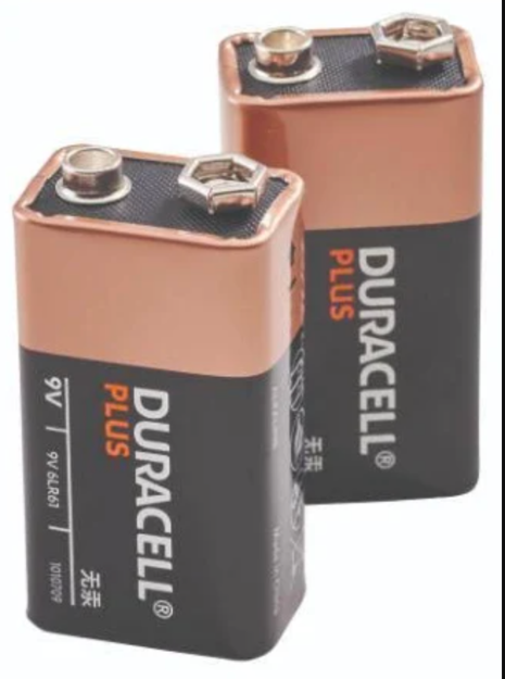 Picture of XM24  Xm Duracell Plus 9V (2pk) 6LR61 9.0V Alkaline Batteries 