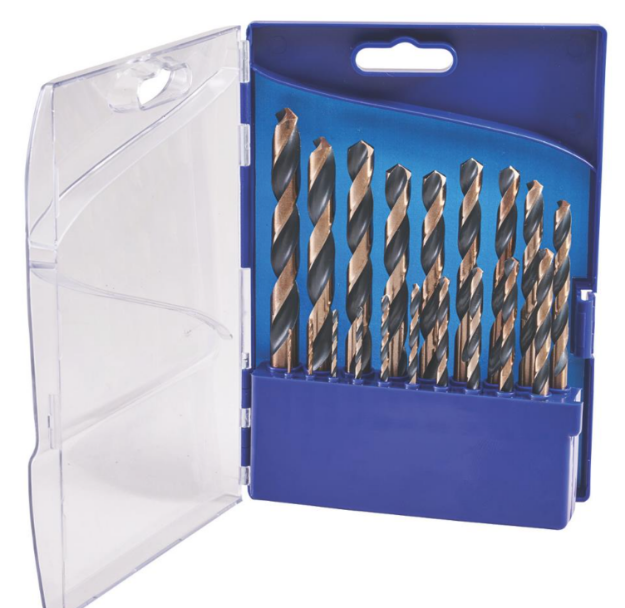 Picture of XM24 Faithfull 19 Piece HSS Jobber Drill Bit Set XMS24HSSSET