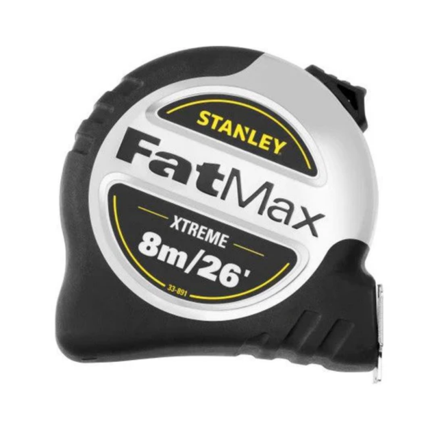 Picture of XM24 Stanley FatMax 8m (26ft) Extreme Tape XMS24XTTAPE