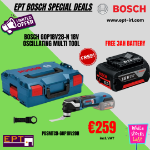 Picture of Bosch GOP18V28-N 18V Oscillating Multi tool Bare Unit C/W L-boxx