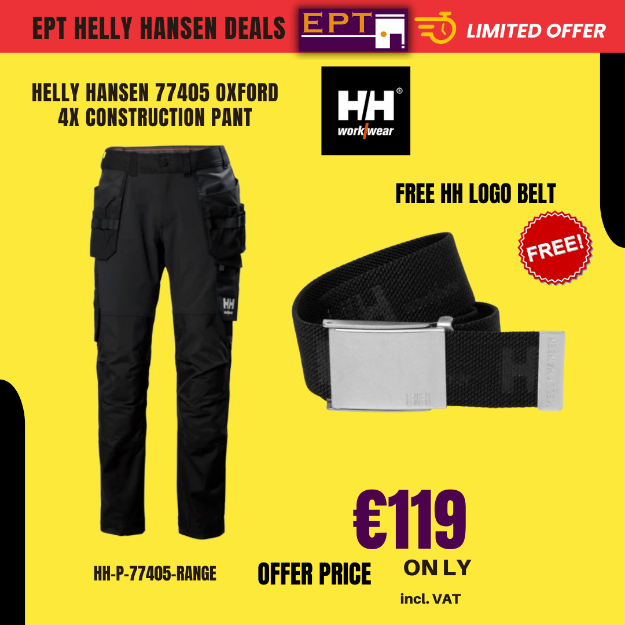 Picture of HELLY HANSEN 77405 OXFORD 4X CONSTRUCTION PANT 