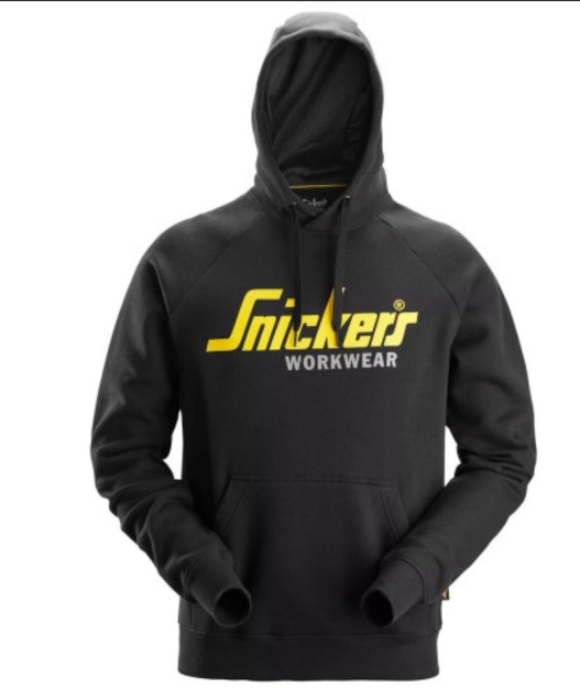 Picture of Snickers 2899 Logo Hoodie Black